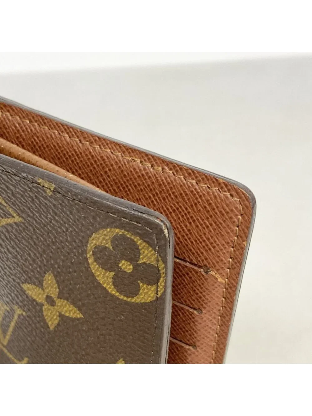 Louis Vuitton Wallet Monogram Portefeuille Brazza Brown